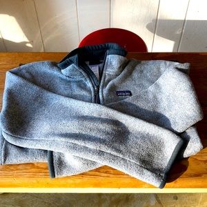 Patagonia jacket in birch white